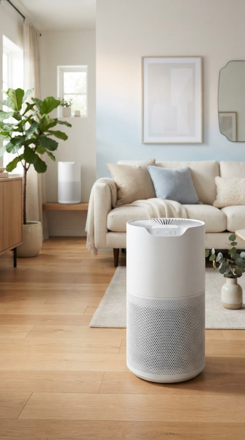 Large Room HEPA Air Purifier for Smoke, Odors and Pet Dander